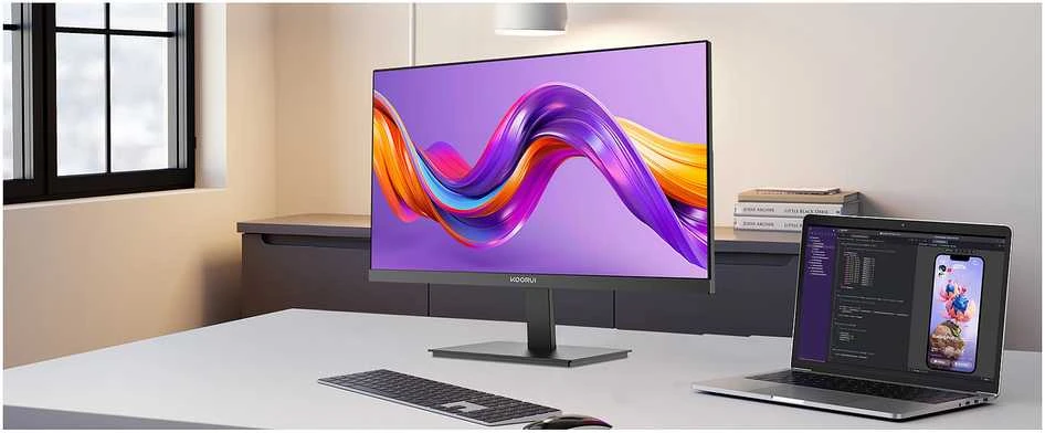 Monitorius KOORUI ESSENTIAL E2411H - 1920 x 1080 IPS 120 Hz 6 ms 16:9