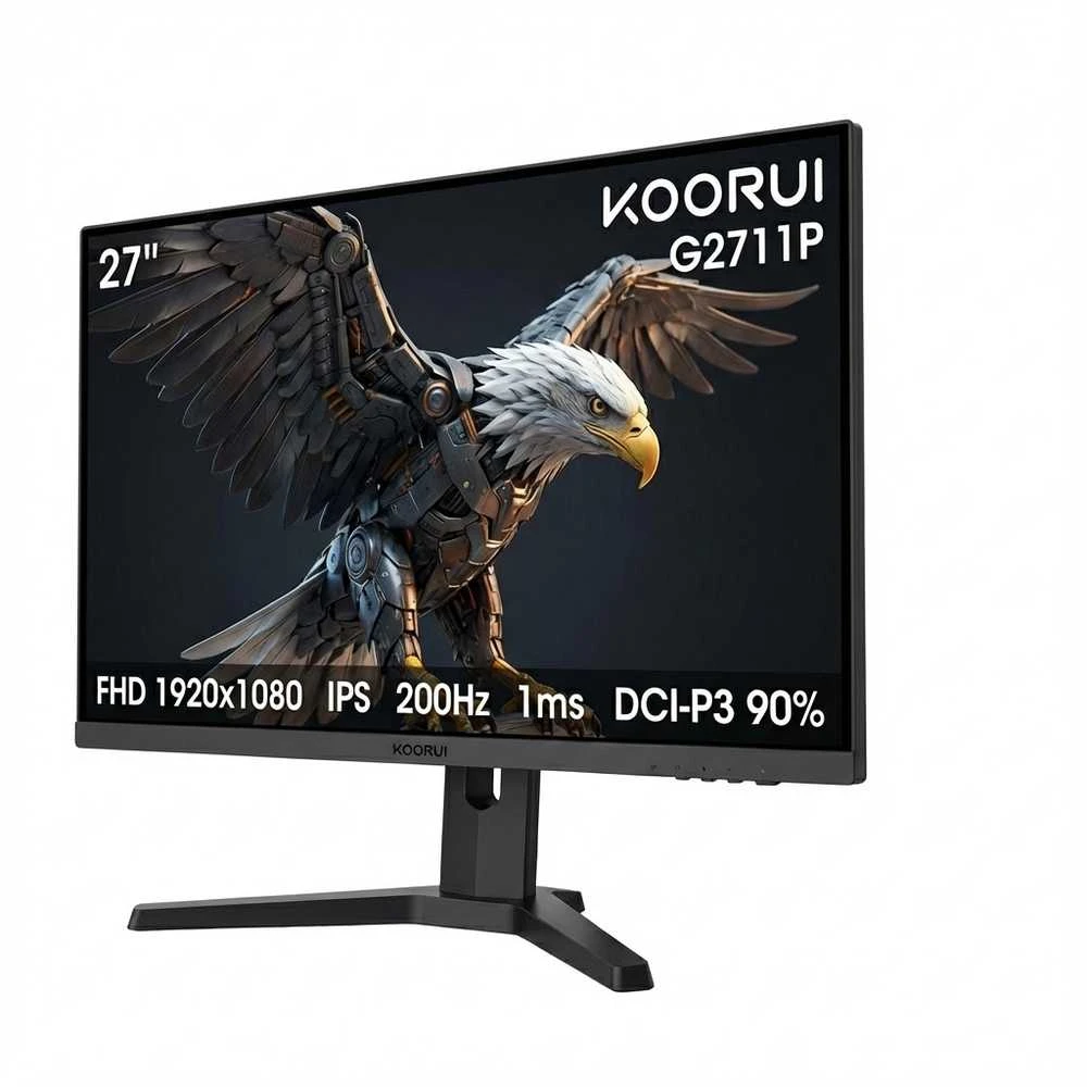 Gaming Monitorius KOORUI G2711P 27in 1920 x 1080 IPS 1 ms HDR400 DP HDMI