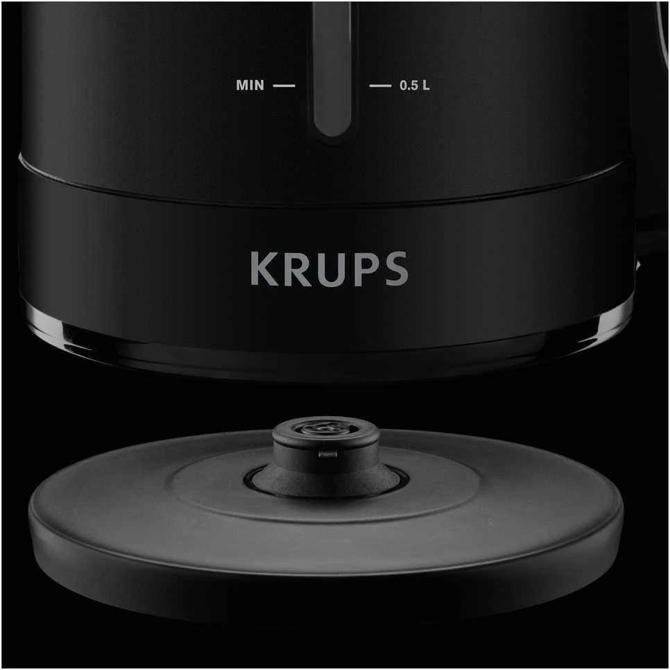 Krups BW 2448 elektrinis virdulys 1,6 L Juoda 2400 W