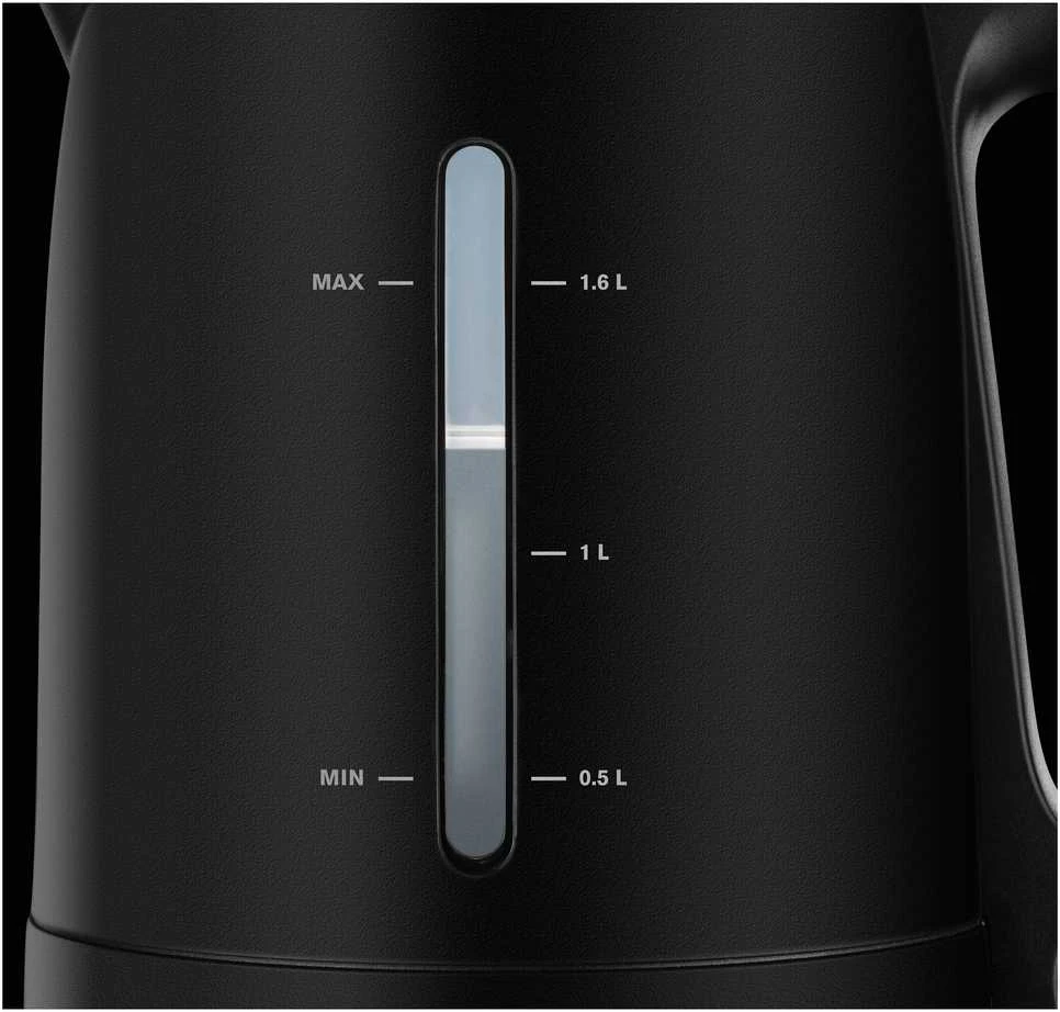 Krups BW 2448 elektrinis virdulys 1,6 L Juoda 2400 W