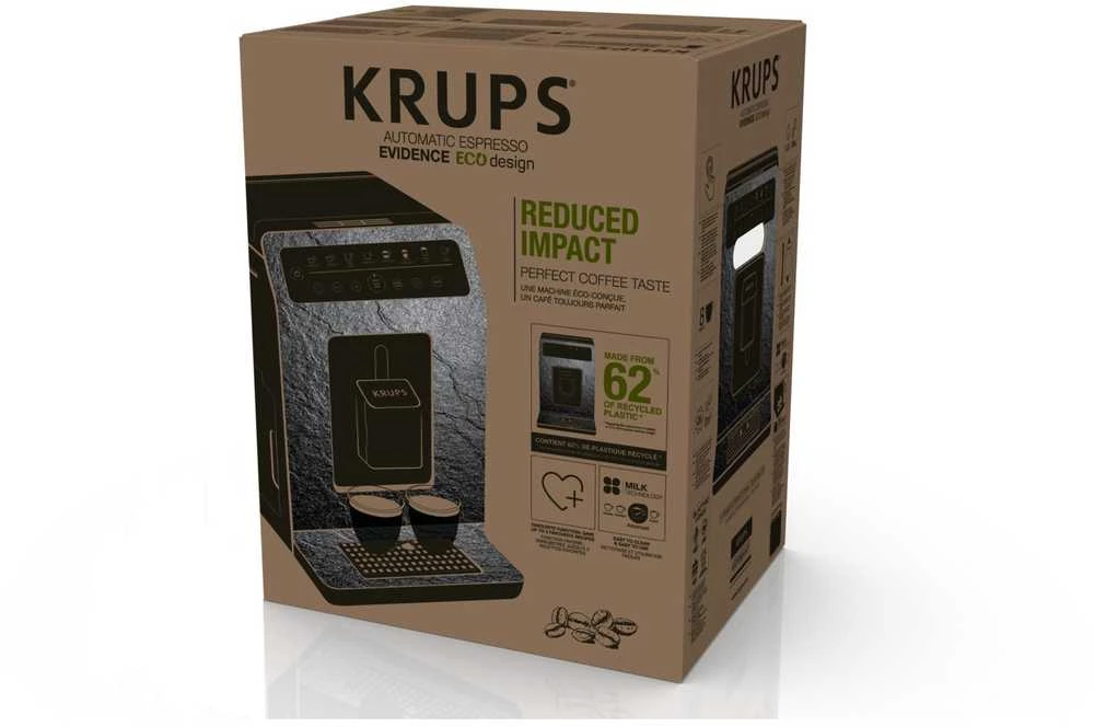 Krups Evidence EcoDesign EA897A10 pupelių kavos aparatas