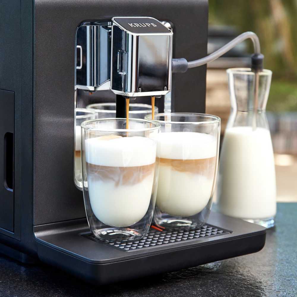 KRUPS automatinis kavos aparatas su malūnėliu, 1450 W, 2,3 l, EA895N10