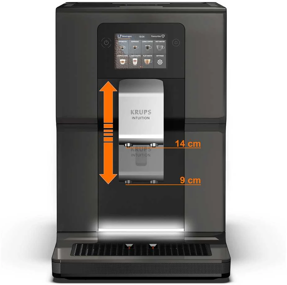 Slėginis kavos aparatas Krups Intuition Preference EA872B