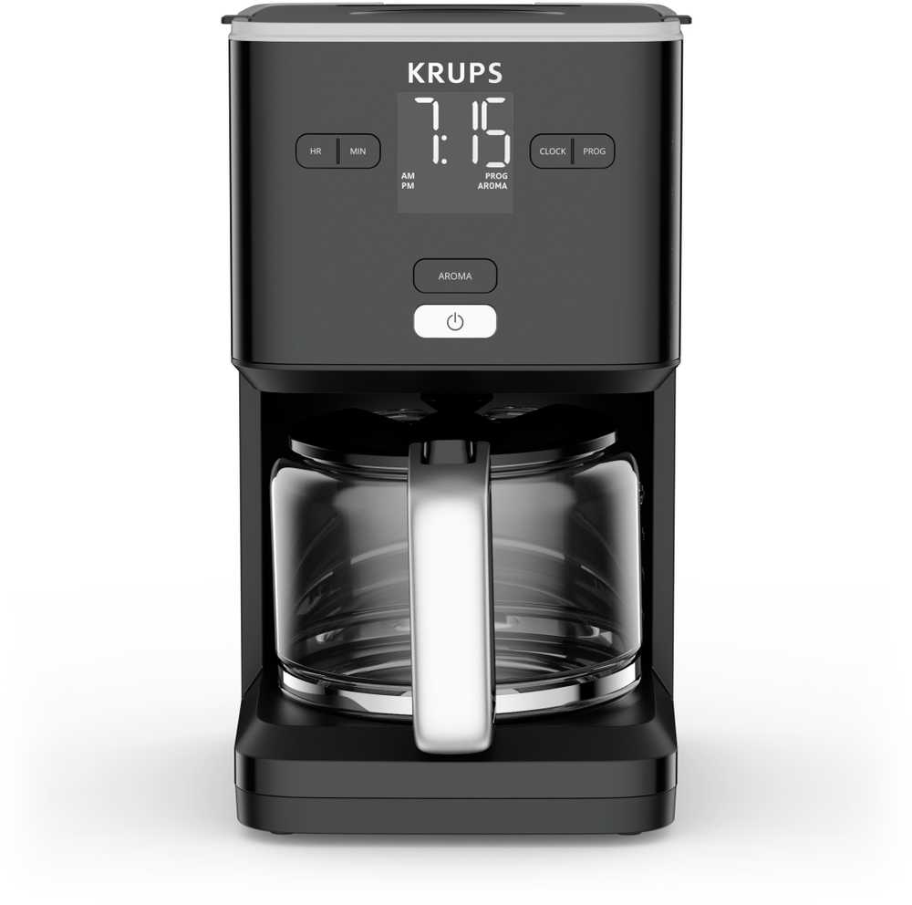 KRUPS lašelinis kavos aparatas Smart'n Light KM600810, 1,25 l, 1000 W su laikmačiu