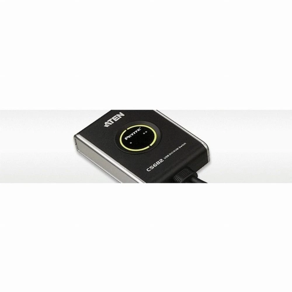 Aten 2 prievadų USB DVI/garso kabelio KVM jungiklis su nuotolinio prievado parinkikliu | Aten | 2 prievadų USB DVI/garso kabelio KVM jungiklis su nuotolinio prievado parinkikliu