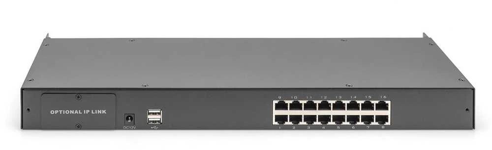 Digitus Skaitmenas | Modulinis Cat.5 KVM jungiklis | DS-72217 | 16 prievadų