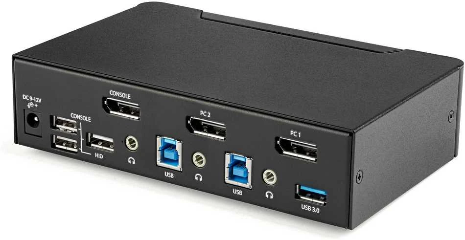 Jungiklis StarTech StarTech 2 PT DISPLAYPORT KVM / IN
