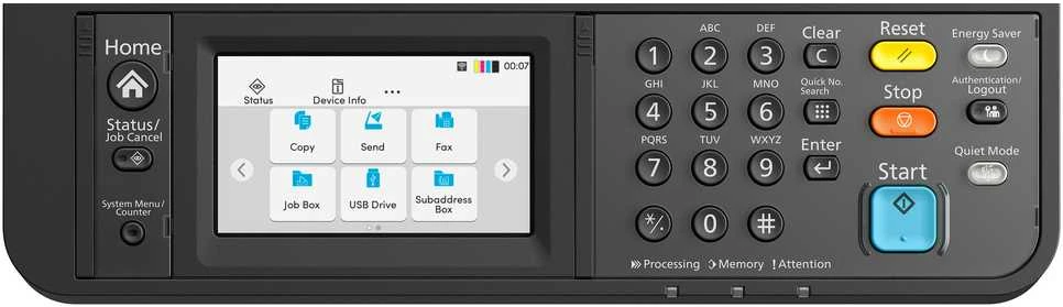 Kyocera ECOSYS MA2600cwfx 5GHZ Spausdintuvas lazerinis spalvotas MFP A4 26 ppm USB Wi-Fi