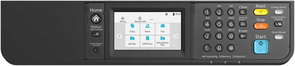 Kyocera ECOSYS MA4000wifx 5GHZ Spausdintuvas lazerinis nespalvotas MFP A4 40 ppm