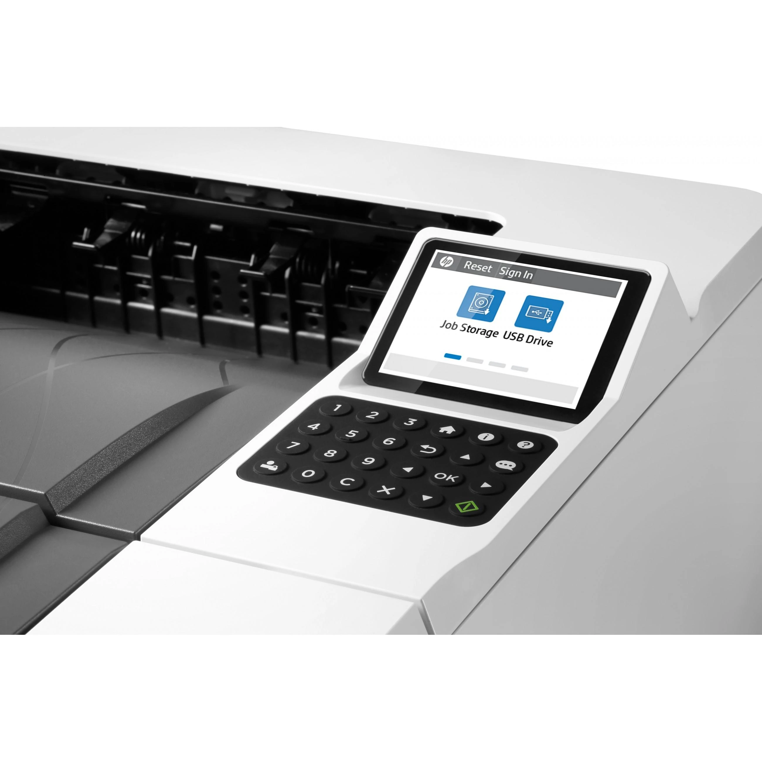 Hewlett Packard (HP) HP LaserJet Enterprise M406dn Spausdintuvas - A4 Mono lazerinis, Print, Auto-Duplex, LAN, 38ppm, 900-4800 pages per month