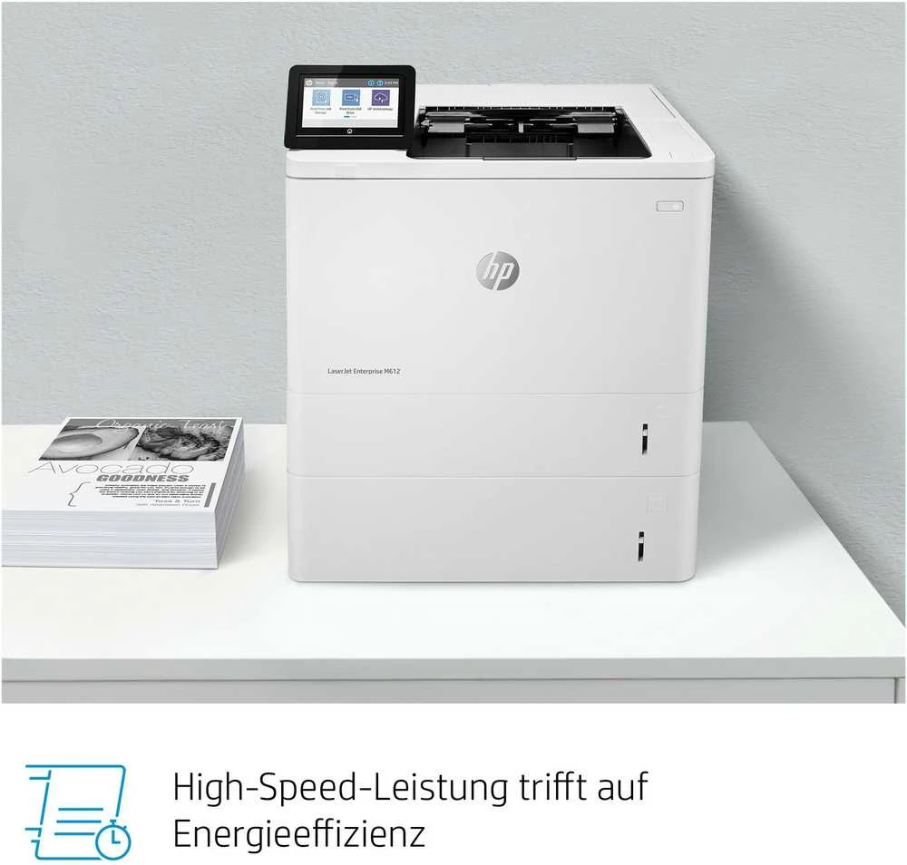 Hewlett Packard (HP) HP LaserJet Enterprise M612dn Spausdintuvas Mono Duplex lazerinis A4 1200x1200dpi 71 psl./min. 650 lapų USB LAN