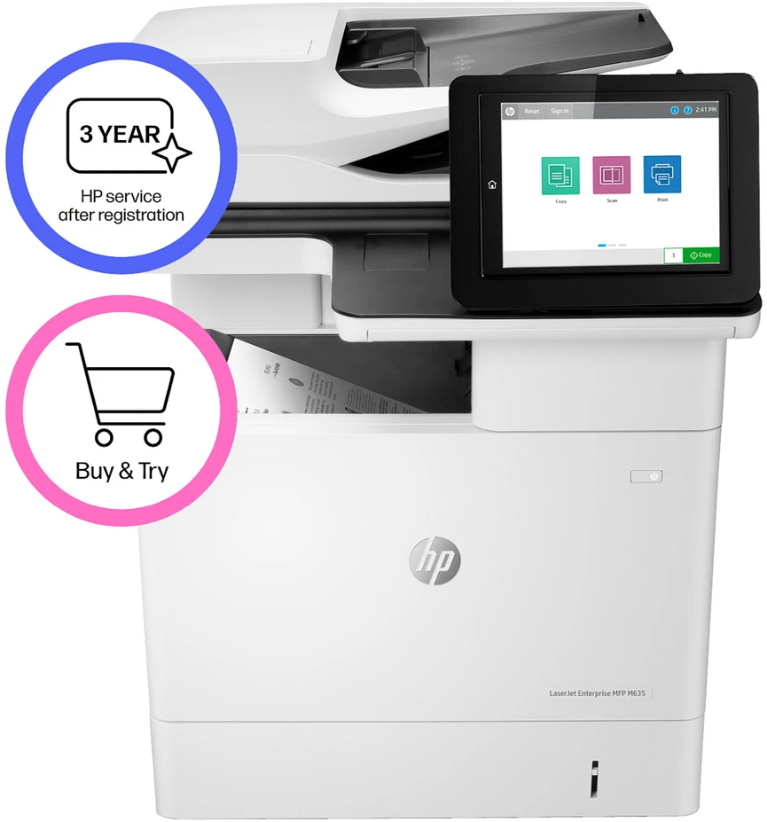 Spausdintuvas „HP LaserJet Enterprise MFP M635h“ (7PS97A)
