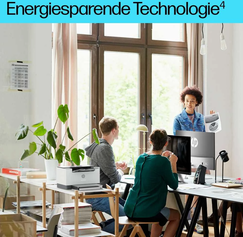 HP LaserJet Wireless Juodas and baltas Spausdintuvas, Duplex