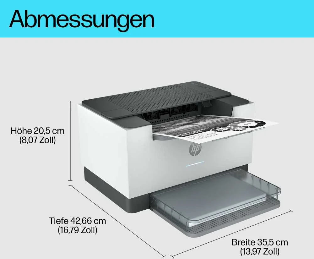 HP LaserJet Wireless Juodas and baltas Spausdintuvas, Duplex