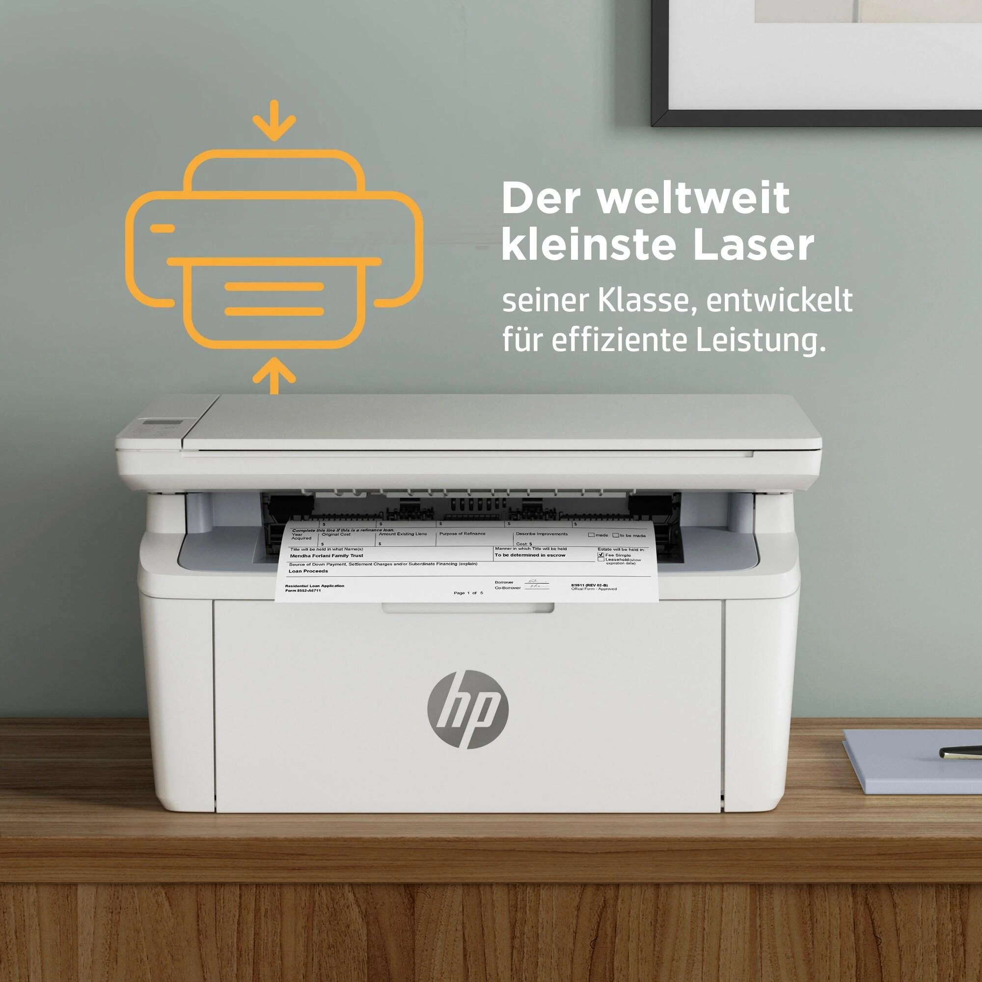 Hewlett Packard (HP) HP LaserJet MFP M140w Spausdintuvas, Juodas and baltas, Spausdintuvas for Small office, Print, copy, scan, Scan to email; Scan to PDF; Compact Size