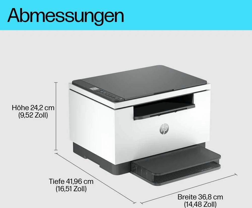 „Hewlett Packard“ (HP) „HP LaserJet MFP M234d“ daugiafunkcis lazerinis spausdintuvas, mono lazeris, „Legal“, 14 psl./min., kopijavimas, 29 psl./min., spausdinimas, 150 lapų, USB, „Bluetooth“.
