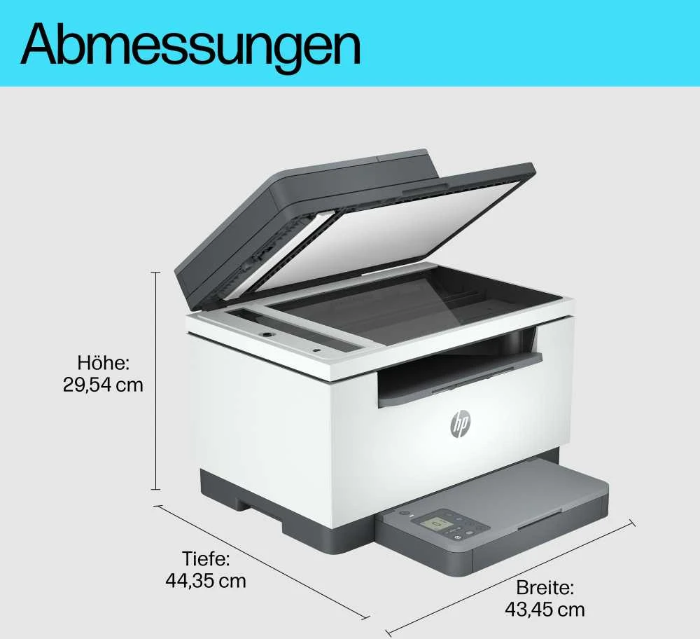 Hewlett Packard (HP) HP Enterprise HP LaserJet MFP M234sdw - Daugiafunkcis spausdintuvas - Nespalvotas - Lazerinis - Legal (216 x 356 mm) (originalas) - Legal (laikmenos) - Iki 29 psl./min. (kopijavimas) - Iki 29 psl./min. (spausdinimas) - 150 lapų - USB 2.0, LAN, Wi-Fi(n), Bluetooth (9YG05F#ABD)