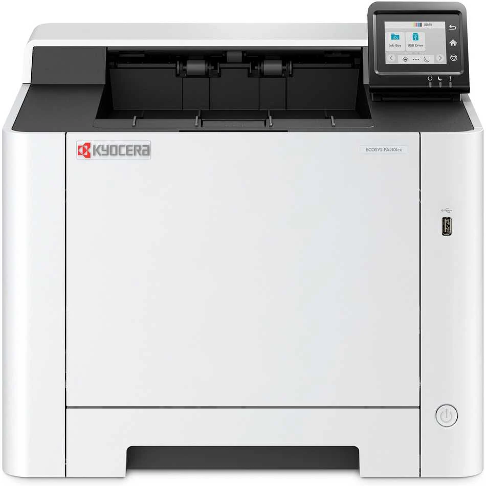 Spausdintuvas Kyocera ECOSYS PA2101cx, Farblaserdrucker - pilka/juodas, USB, LAN, Duplex (Druck)