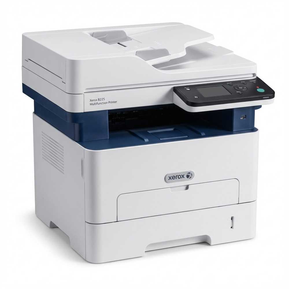 Spausdintuvas XEROX B225, Baltos/Pilkos spalvos