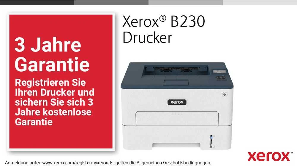 XEROX B230 nespalvotas spausdintuvas