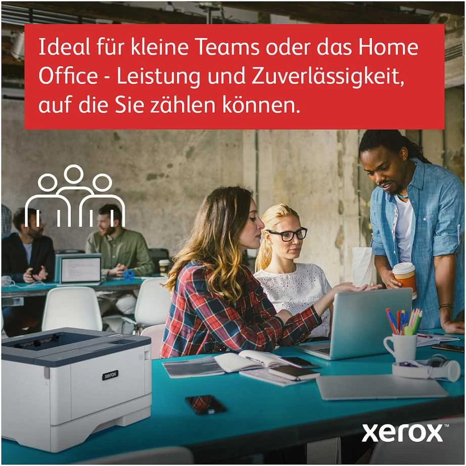 Xerox B310DNI A4 nespalvotas spausdintuvas, 40 psl./min., dvipusis spausdinimas, tinklo ryšys, belaidis internetas, USB, 250 lapų popieriaus dėklas
