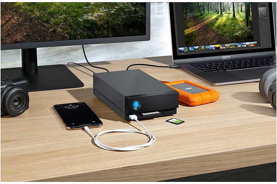 Kietasis diskas LaCie 1big Dock USB-C 8TB Thunderbolt 3 USB 3.0