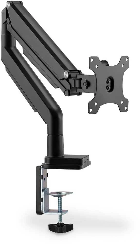 „Assmann Electronic DIGITUS DA-90394“ vienos dujinės spyruoklės monitoriaus spaustuko laikiklis 17–32 colių maks. 9kg. juodas