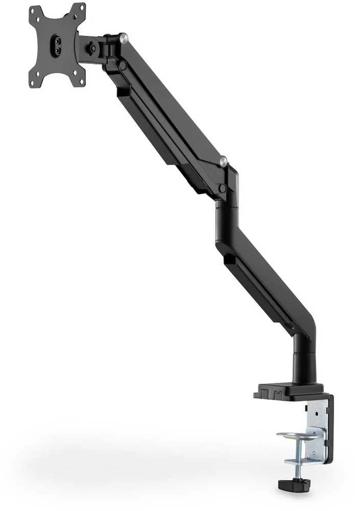 „Assmann Electronic DIGITUS DA-90394“ vienos dujinės spyruoklės monitoriaus spaustuko laikiklis 17–32 colių maks. 9kg. juodas