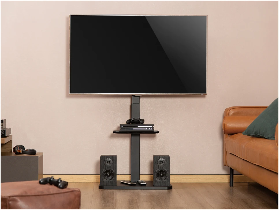 Equip Equip 650613 TV laikiklis 190,5 cm (75'') Juodas