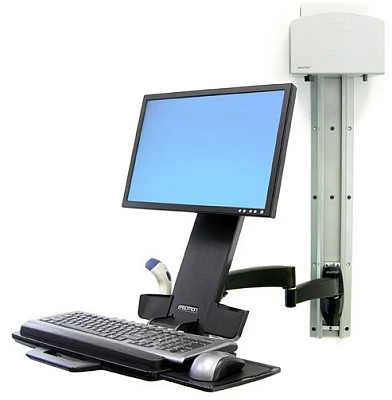 Ergotron Sienos laikiklis monitoriui iki 24 "200 serijos Combo (45 -230- 200)