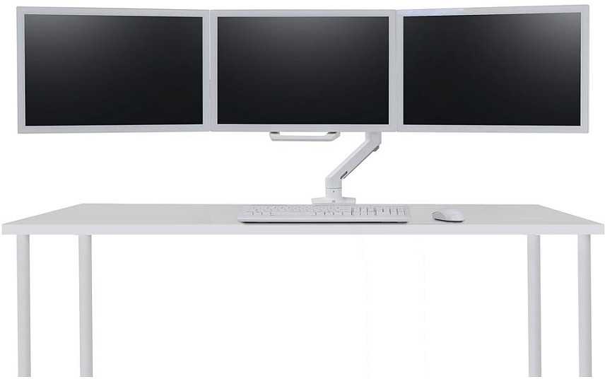 Laikiklis Ergotron HX Triple Monitorius Bow Kit baltas (98-009-216) (98009216)