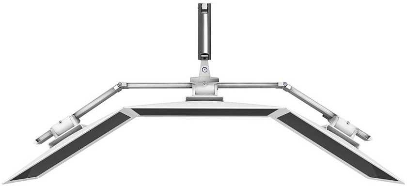 Laikiklis Ergotron HX Triple Monitorius Bow Kit baltas (98-009-216) (98009216)