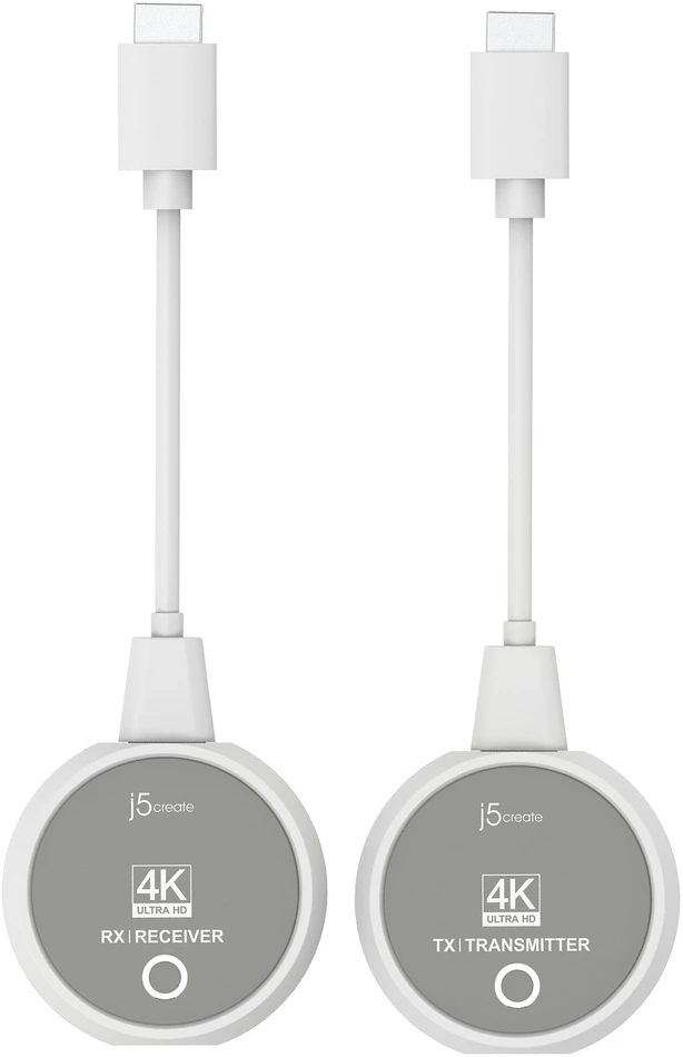 Nezatříděno j5create JVAW75 ScreenCast 4K Wireless Ekranas HDMI™ Extender, Juodas
