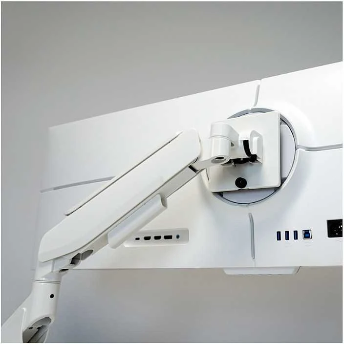 LCP LC-Power LC-EQ-A49W monitoriaus laikiklis arba stovas 124,5 cm (49″) Stalas Balta