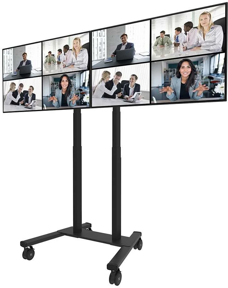 Laikiklis NEOMOUNTS BY NEWSTAR DUAL SCREEN ADAPTER FOR WL55/FL55-875BL1, FROM 42" UP TO 65" VESA 800X400, 50 KG. PER DISPLAY
