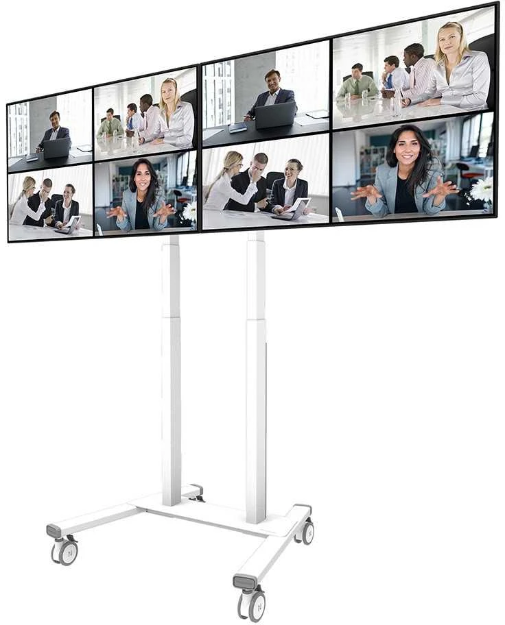 Laikiklis NEOMOUNTS BY NEWSTAR DUAL SCREEN ADAPTER FOR WL55/FL55-875WH1, FROM 42" UP TO 65" VESA 800X400, 50 KG. PER DISPLAY