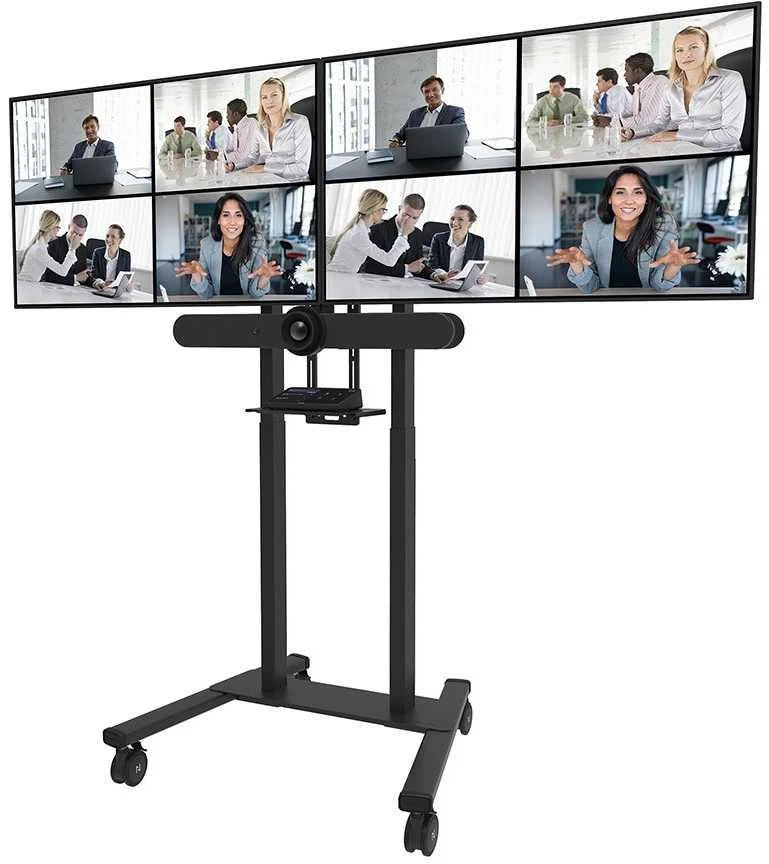 Laikiklis NEOMOUNTS BY NEWSTAR DUAL SCREEN ADAPTER FOR WL55/FL55-875BL1, FROM 42" UP TO 65" VESA 800X400, 50 KG. PER DISPLAY