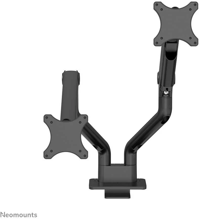 Laikiklis NEOMOUNTS PASIRINKITE STALO MONTAVIMĄ, DVIGUBAS EKRANAS (TOPFIX CLAMP & GROMMET)