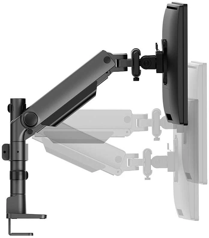 Laikiklis NewStar NEOMOUNTS DS65S-950BL2 FULL MOTION DESK MONITORIUS ARM FOR 24-34" SCREENS - Juodas