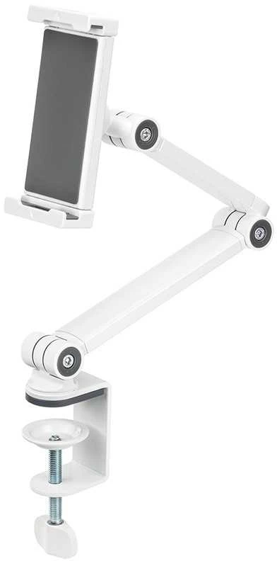 NEOMOUNTS Planšetė DESK CLAMP (SUITED FROM 4,7" UP TO 12.9") Baltas