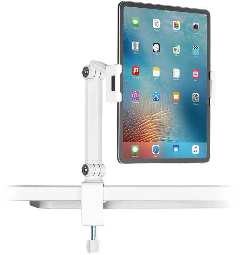NEOMOUNTS Planšetė DESK CLAMP (SUITED FROM 4,7" UP TO 12.9") Baltas