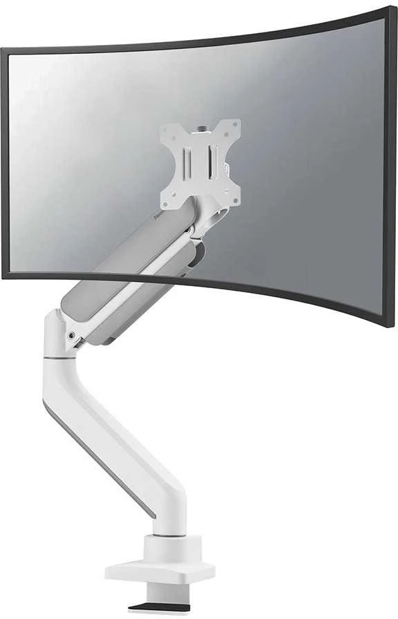 Laikiklis NEOMOUNTS PAGAL NEWSTAR STALO MOUNT 1 ULTRA PLAČIAUS LENKAS EKRANOS (TOPFIX CLAMP & GROMMET)