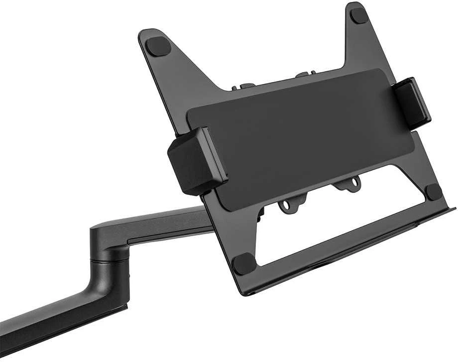 Laikiklis NEOMOUNTS nešiojamojo kompiuterio STALO MONTAVIMAS (CLAMP + GROMMET)