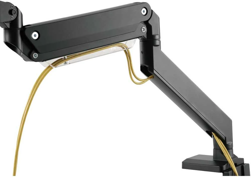 Laikiklis Assmann Electronic DIGITUS Single Gas Spring Monitorius Desk Mount 35inch 15kg max juodas