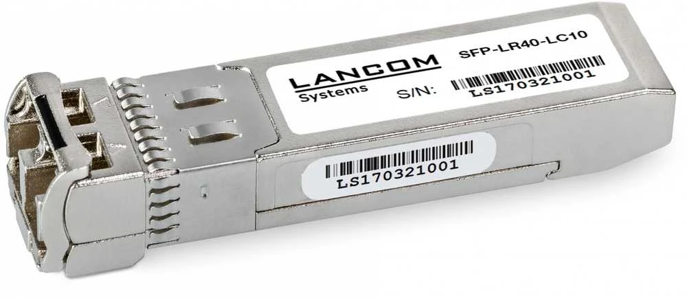 Šakotuvas Carruzzo LANCOM SFP-LR40-LC10 tinklo siųstuvų-imtuvų modulis Optinis pluoštas 10000 Mbit/ai SFP+ 1550 nm