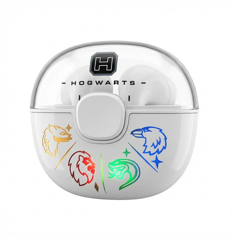 Nezatříděno TWS ausinės Lazerbuilt Lazerbuilt Harry Potter Hogwarts baltos