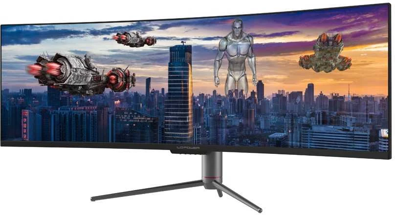Monitorius LC-Power 124,5 cm (49") LC-M49-DQHD-120-C-Q VA+DP+HDMI