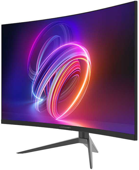 Monitorius LC-Power 68.6cm (27") LC-M27FC FHD 16:9 1xDP+2xHDMI