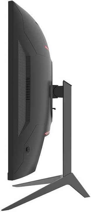 Monitorius LC-Power 68.6cm (27") LC-M27FC FHD 16:9 1xDP+2xHDMI