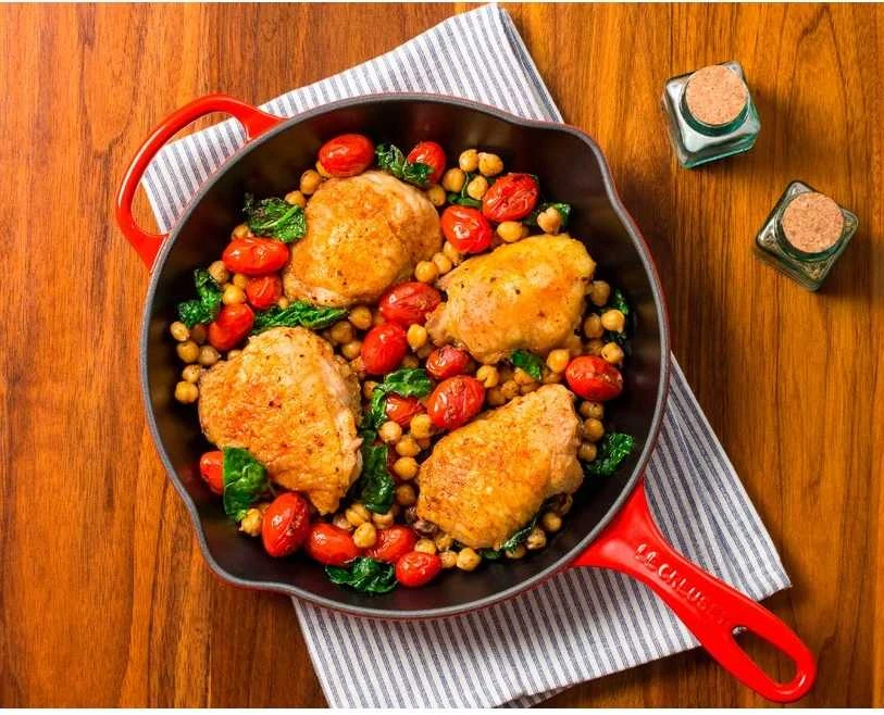 Kepimo Indas - Le Creuset Signature Ketaus Keptuvė 23cm Emaliuota Raudona